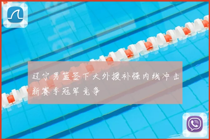 辽宁男篮签下大外援补强内线冲击新赛季冠军竞争