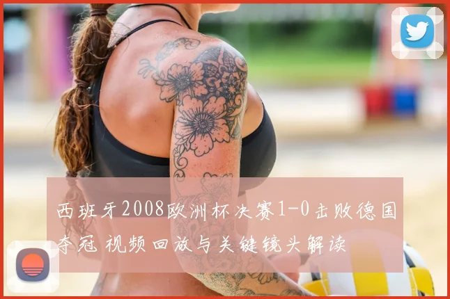 西班牙2008欧洲杯决赛1-0击败德国夺冠 视频回放与关键镜头解读