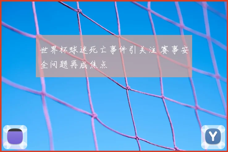 世界杯球迷死亡事件引关注 赛事安全问题再成焦点